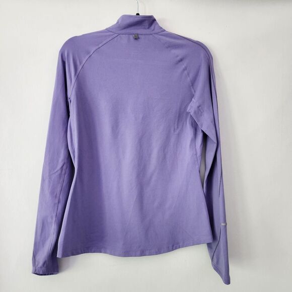 Nike Dri-Fit purple 1/4 zip pullover womens size M - Picture 2 of 4